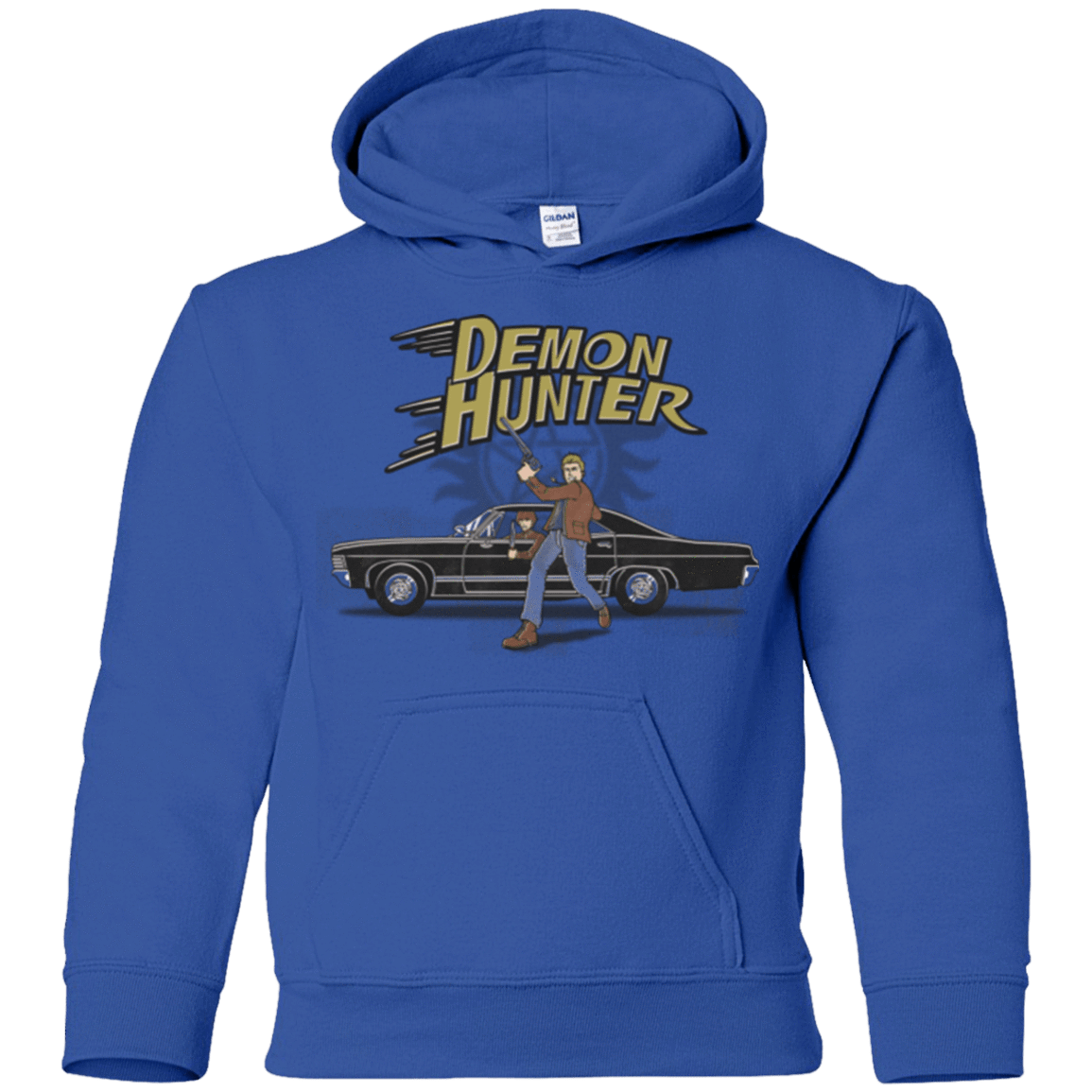 Sweatshirts Royal / YS Demon Hunter Youth Hoodie