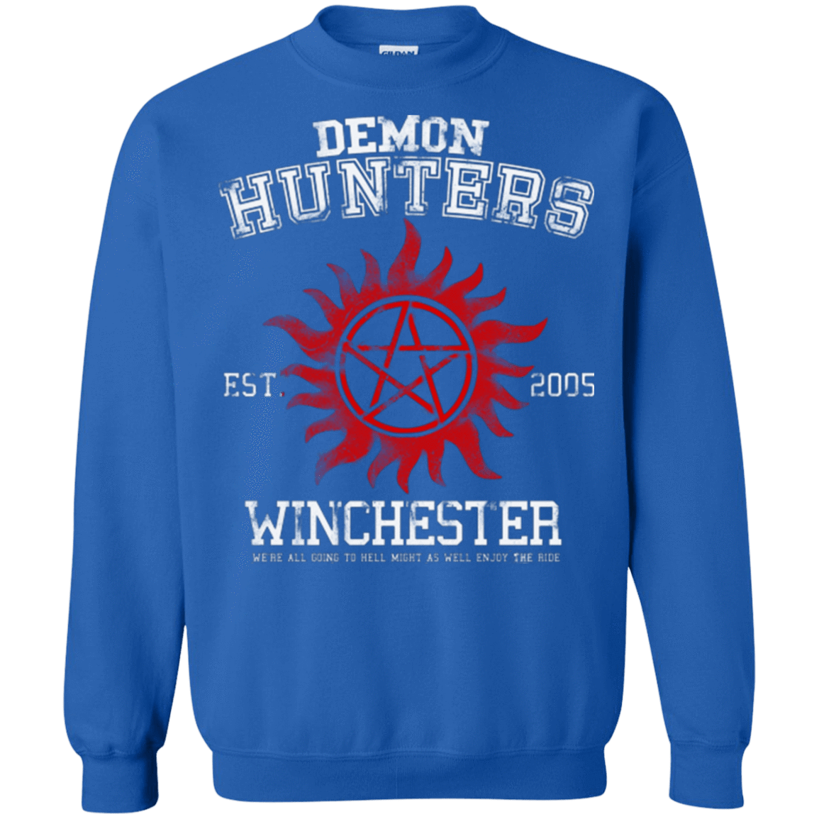Sweatshirts Royal / Small Demon Hunters Crewneck Sweatshirt