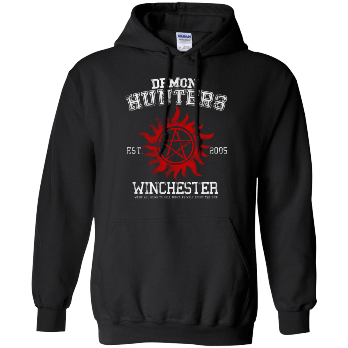 Sweatshirts Black / Small Demon Hunters Pullover Hoodie