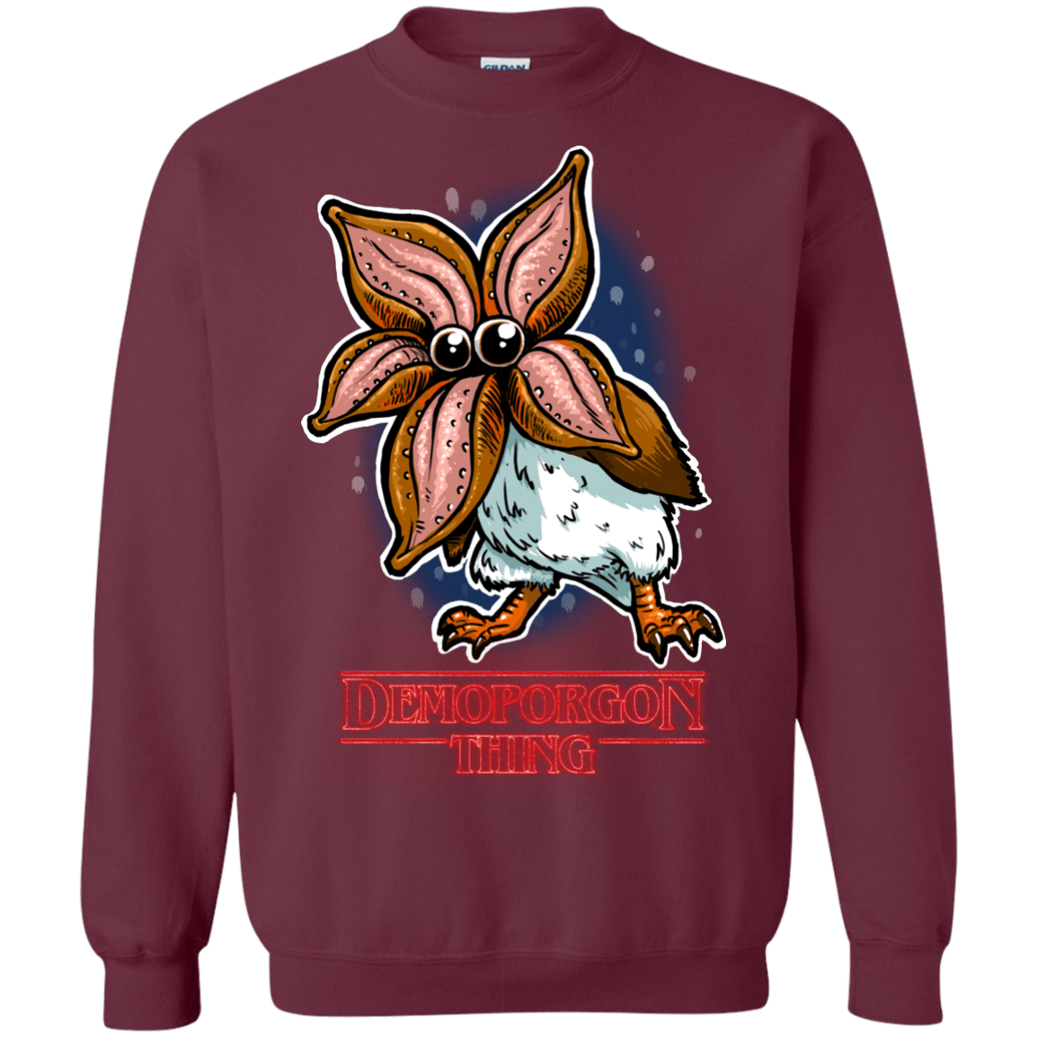Sweatshirts Maroon / Small Demoporgon Crewneck Sweatshirt