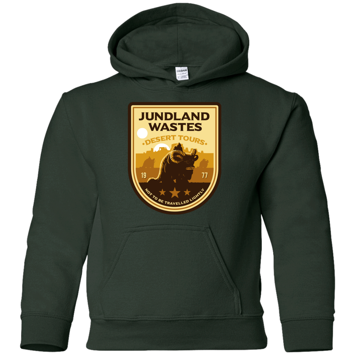 Sweatshirts Forest Green / YS Desert Tours Youth Hoodie