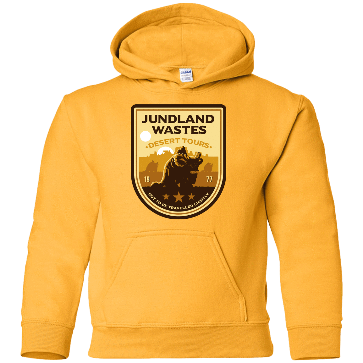 Sweatshirts Gold / YS Desert Tours Youth Hoodie