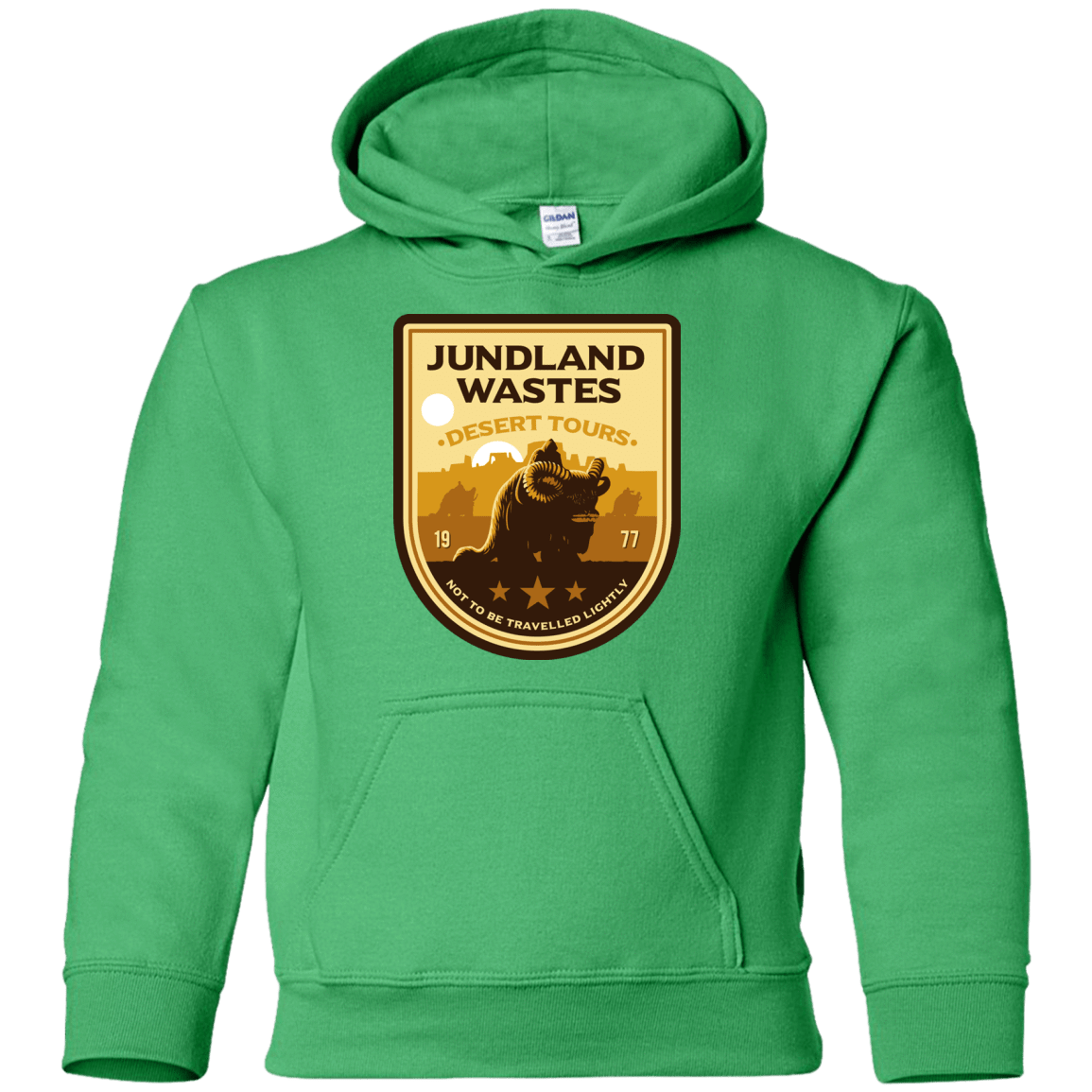 Sweatshirts Irish Green / YS Desert Tours Youth Hoodie