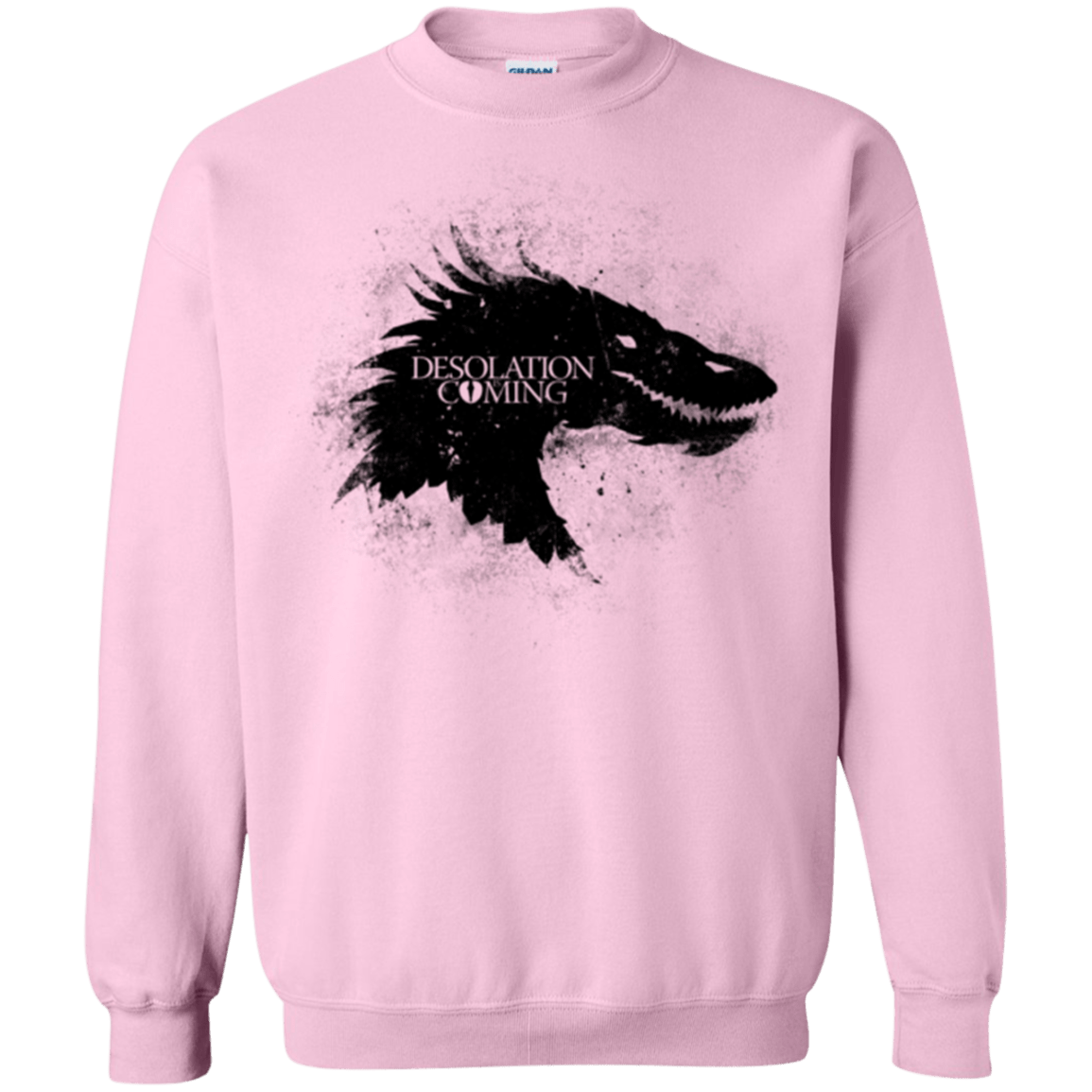 Sweatshirts Light Pink / Small Desolation is Coming Crewneck Sweatshirt