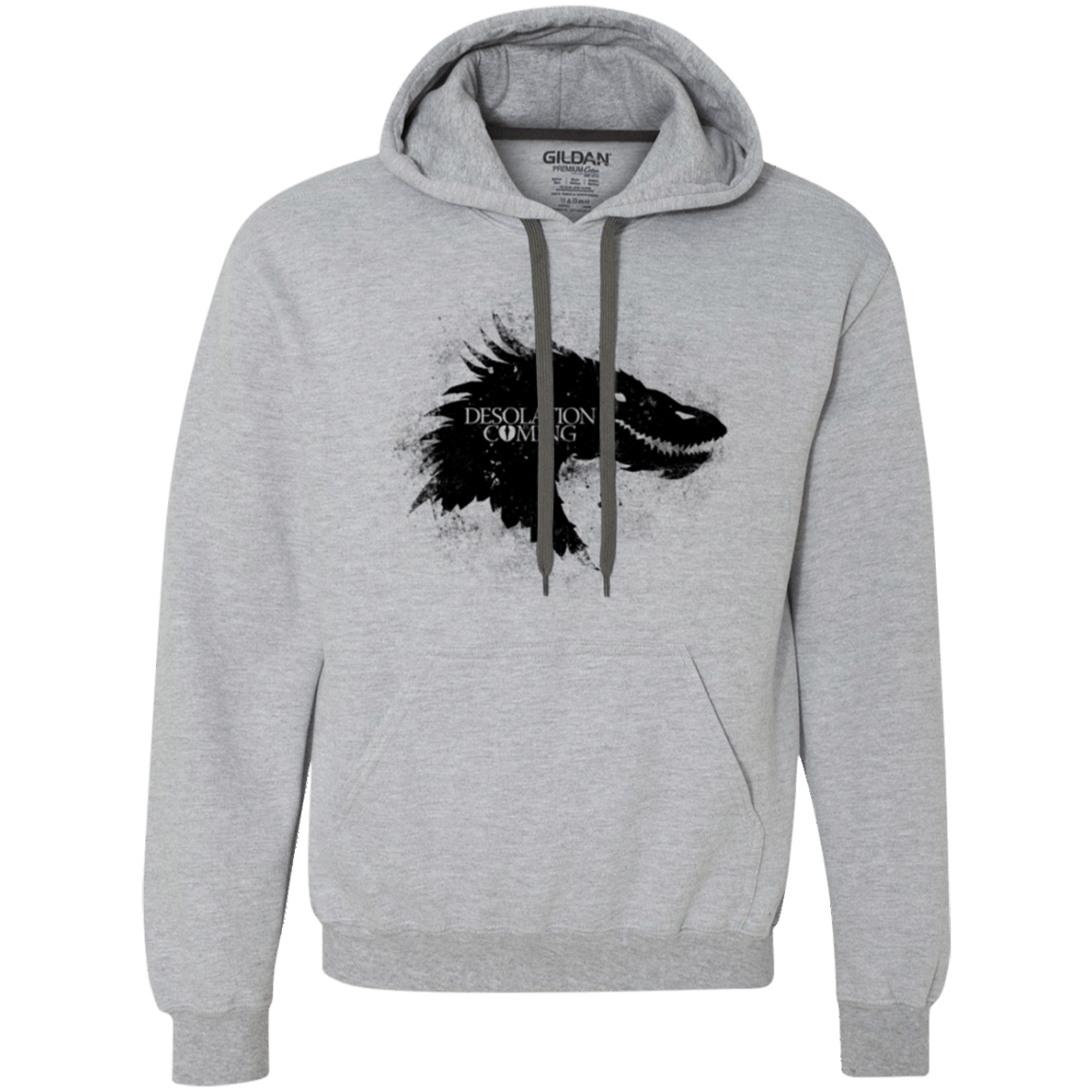 Sweatshirts Sport Grey / Small Desolation is Coming Premium Fleece Hoodie