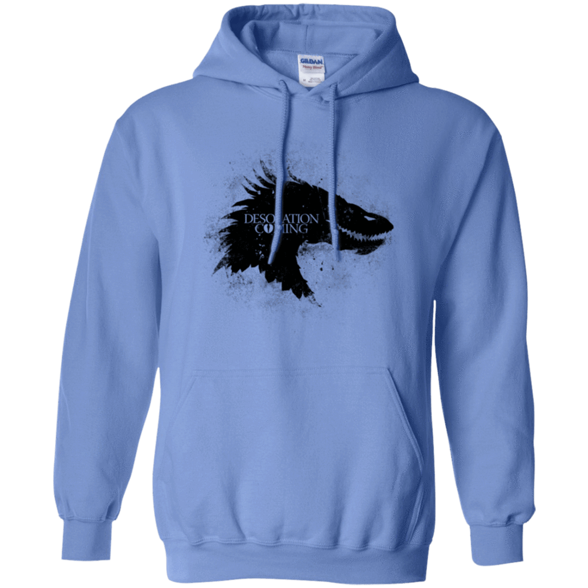 Sweatshirts Carolina Blue / Small Desolation is Coming Pullover Hoodie