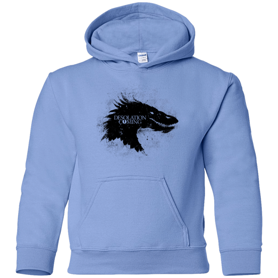 Sweatshirts Carolina Blue / YS Desolation is Coming Youth Hoodie