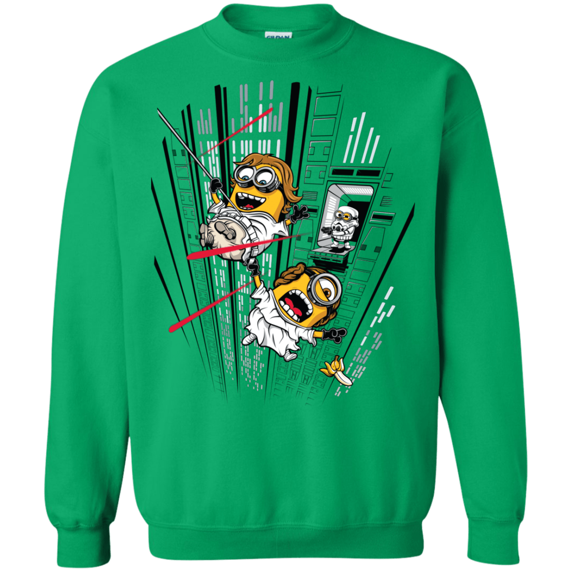 Sweatshirts Irish Green / Small Despicable Escape Crewneck Sweatshirt