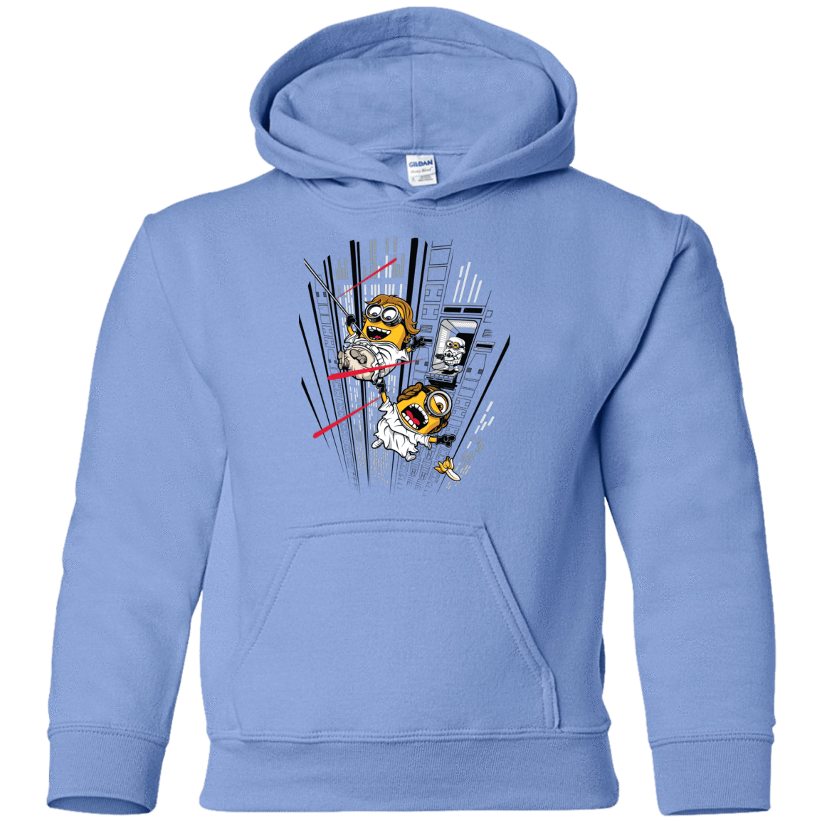 Sweatshirts Carolina Blue / YS Despicable Escape Youth Hoodie