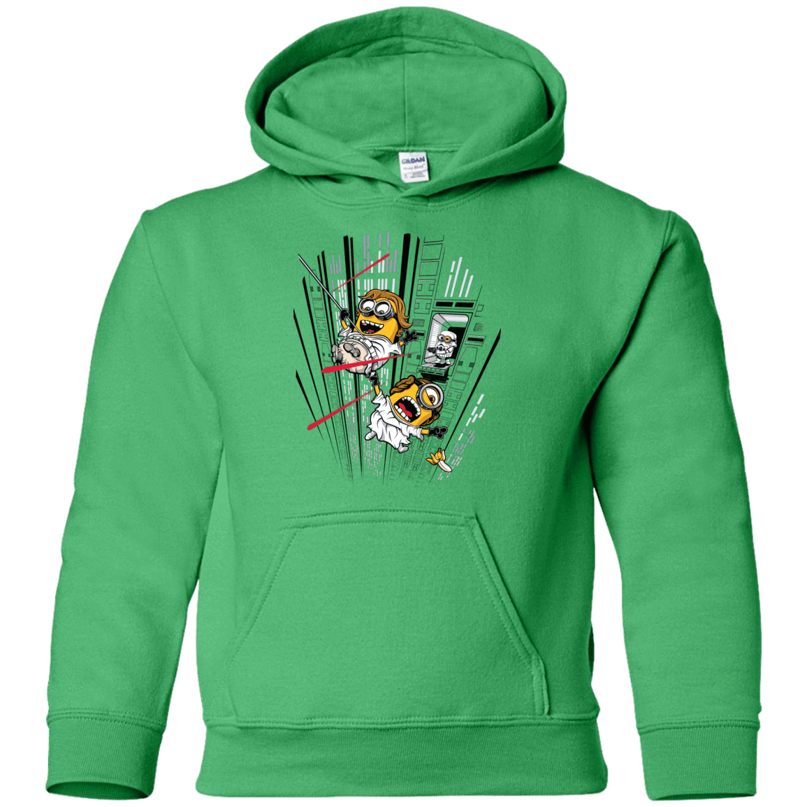 Sweatshirts Irish Green / YS Despicable Escape Youth Hoodie