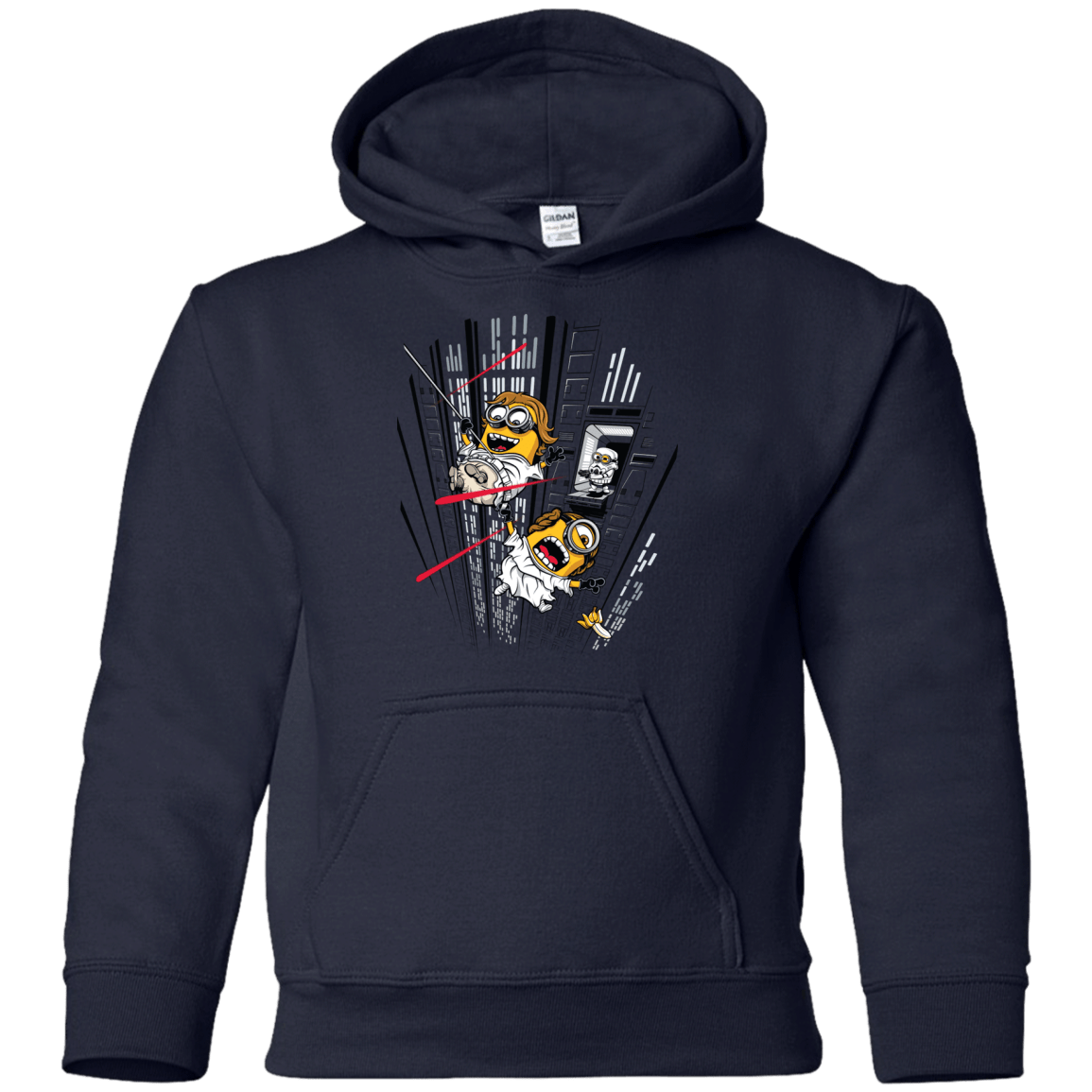 Sweatshirts Navy / YS Despicable Escape Youth Hoodie