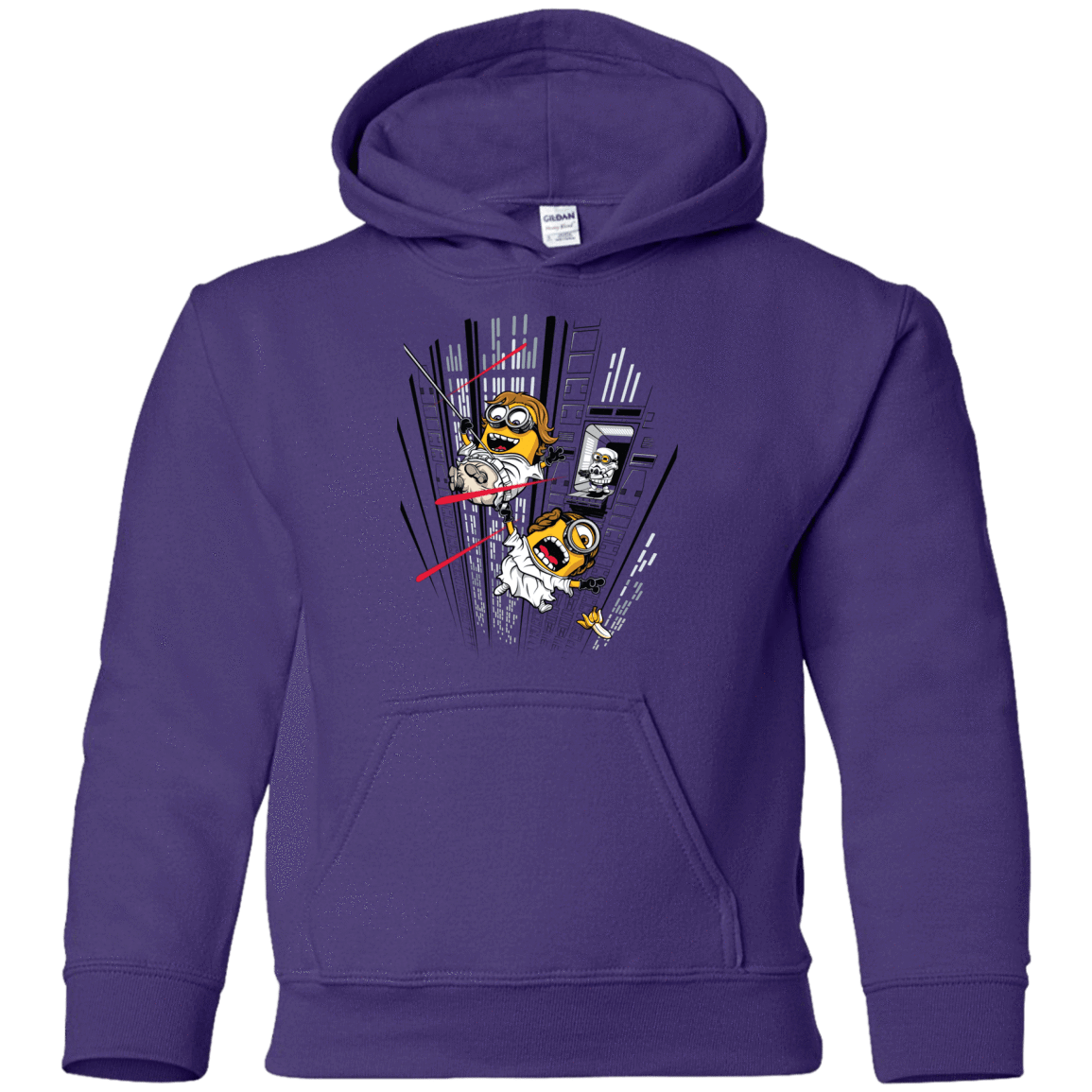 Sweatshirts Purple / YS Despicable Escape Youth Hoodie