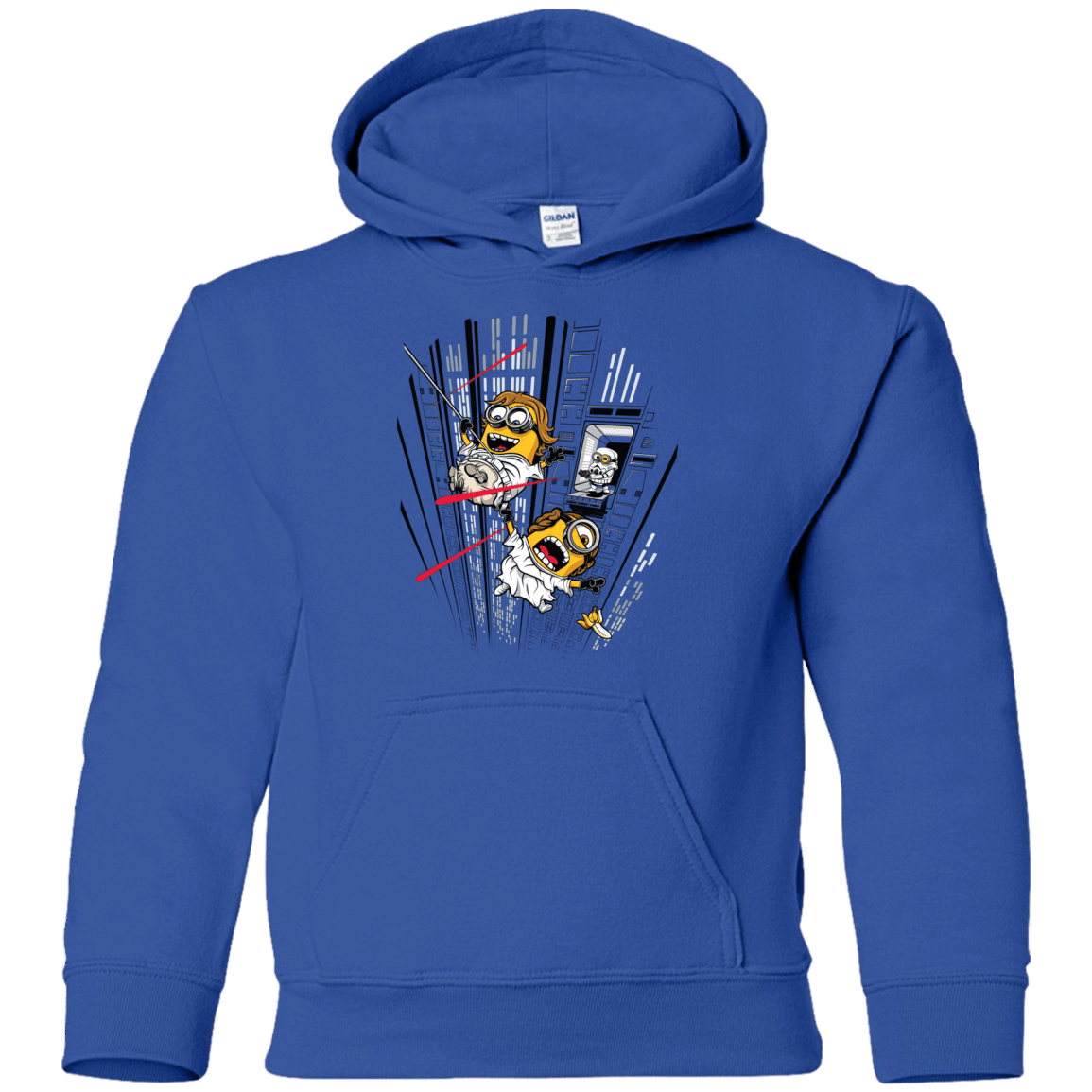 Sweatshirts Royal / YS Despicable Escape Youth Hoodie