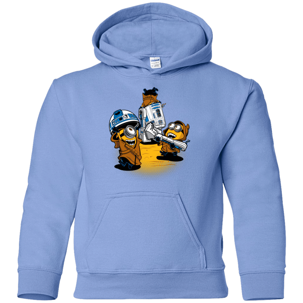 Sweatshirts Carolina Blue / YS Despicable Jawas Youth Hoodie