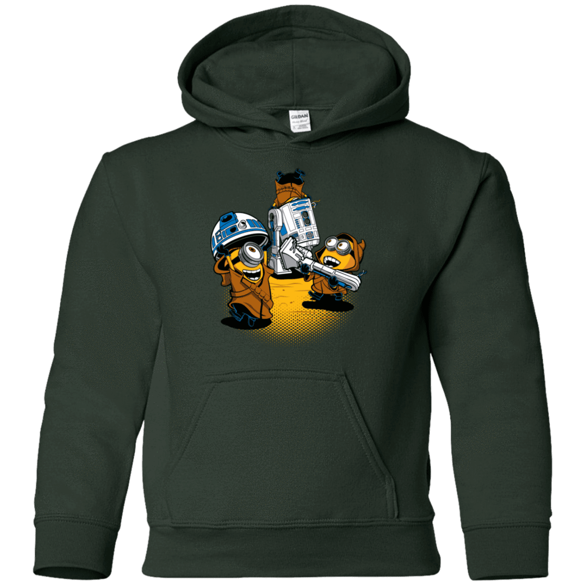 Sweatshirts Forest Green / YS Despicable Jawas Youth Hoodie