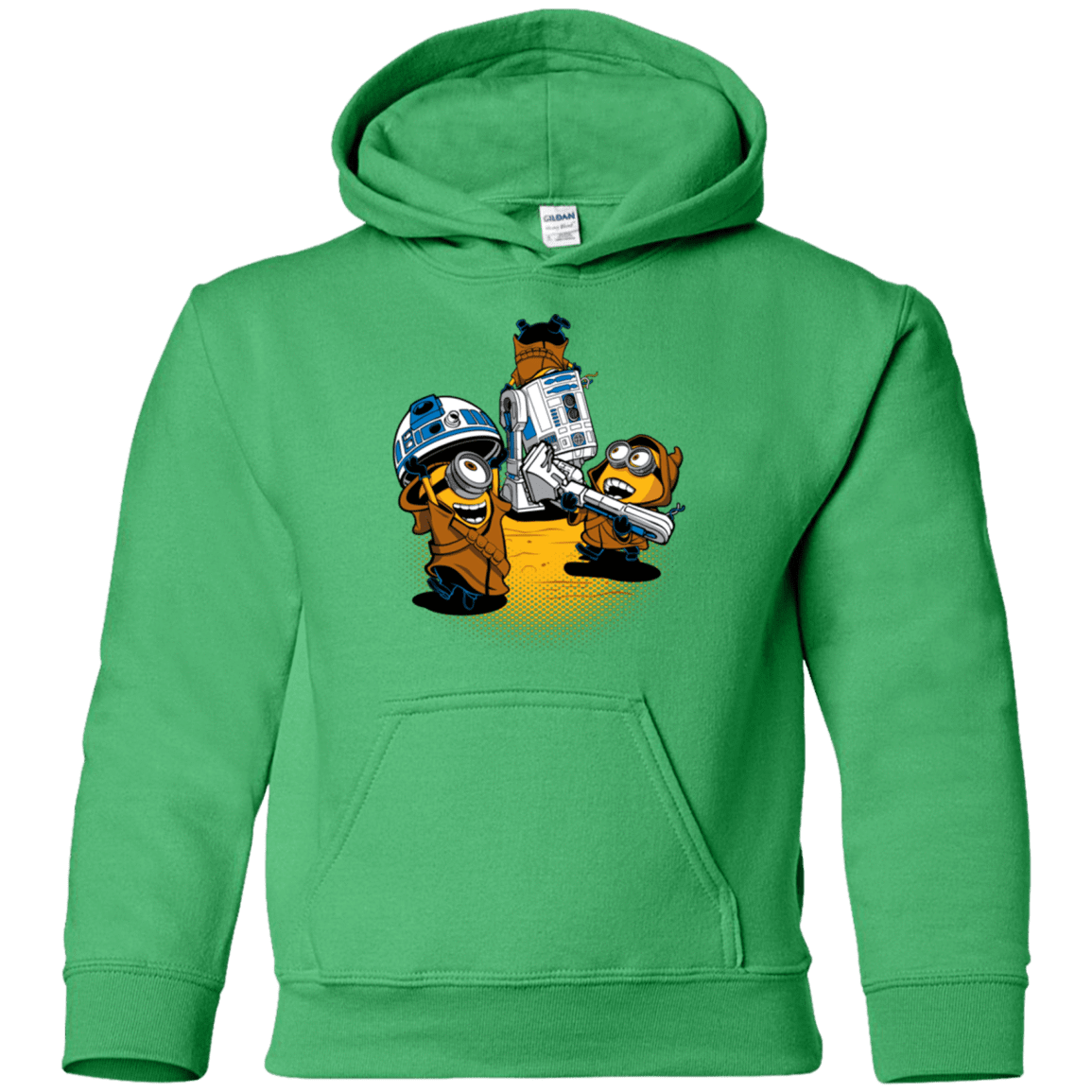 Sweatshirts Irish Green / YS Despicable Jawas Youth Hoodie