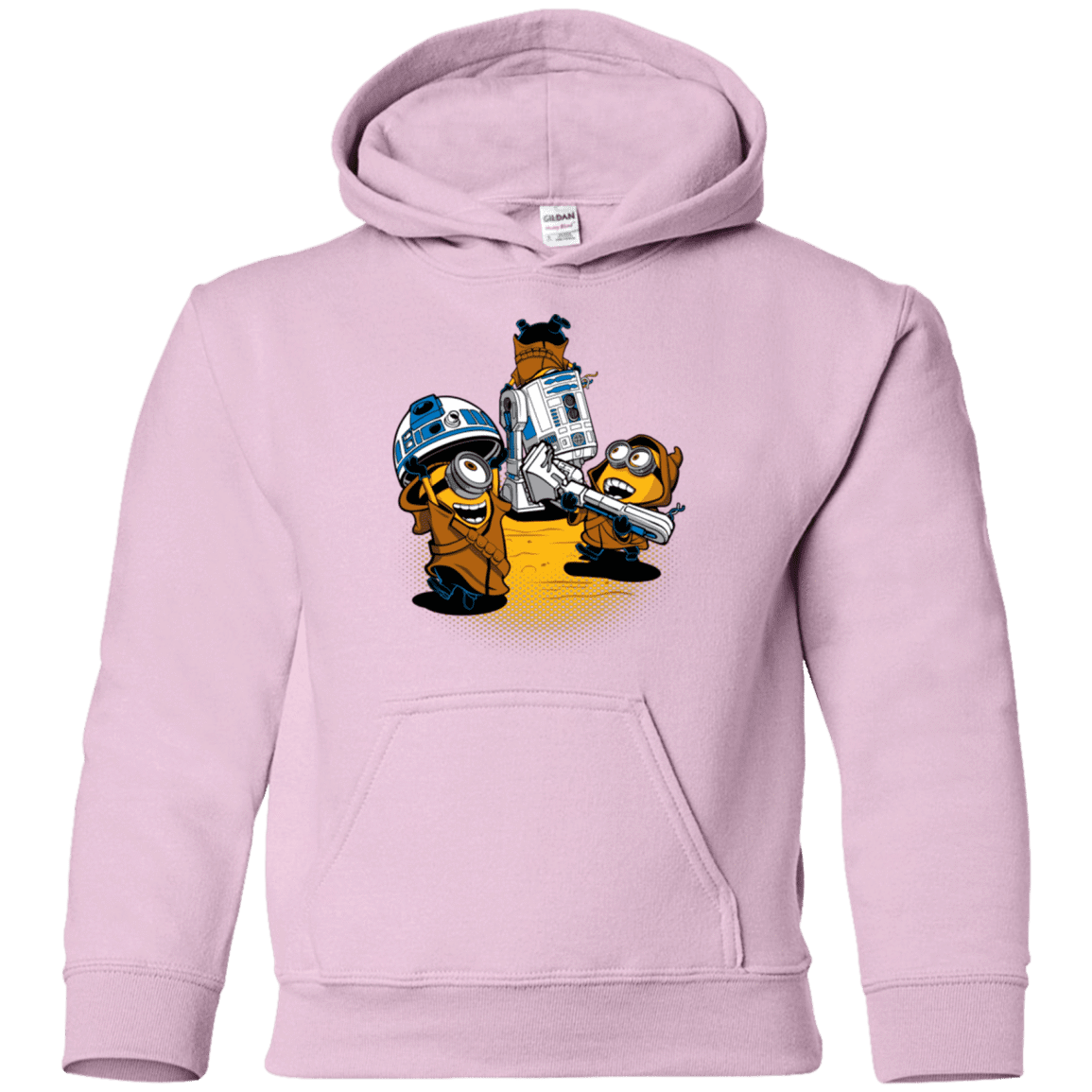 Sweatshirts Light Pink / YS Despicable Jawas Youth Hoodie