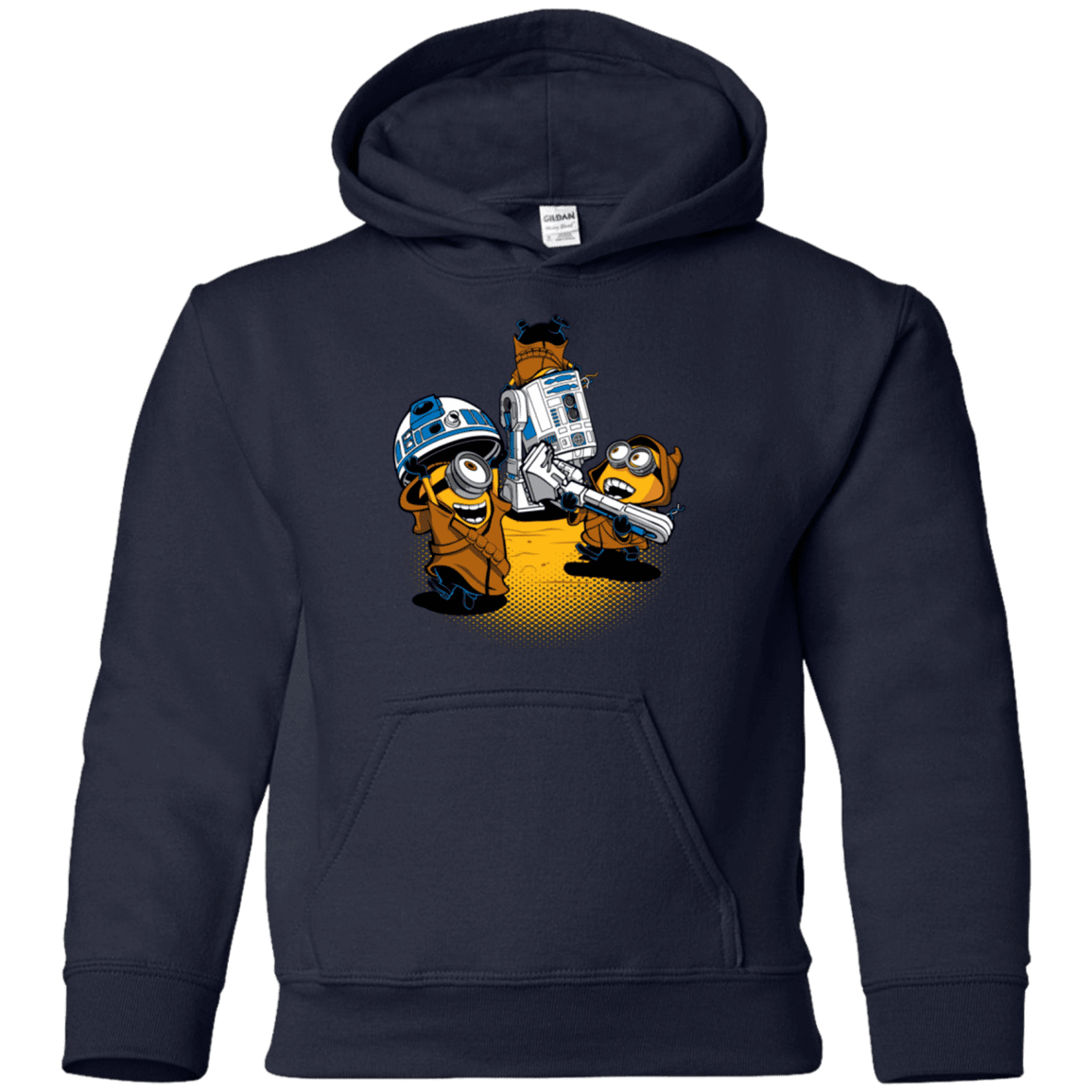 Sweatshirts Navy / YS Despicable Jawas Youth Hoodie