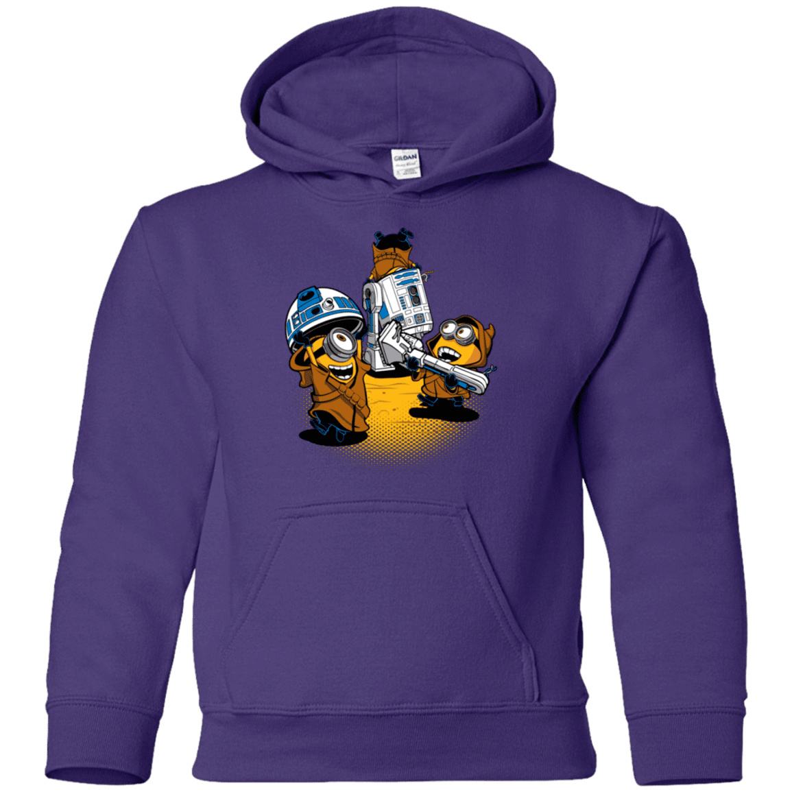 Sweatshirts Purple / YS Despicable Jawas Youth Hoodie