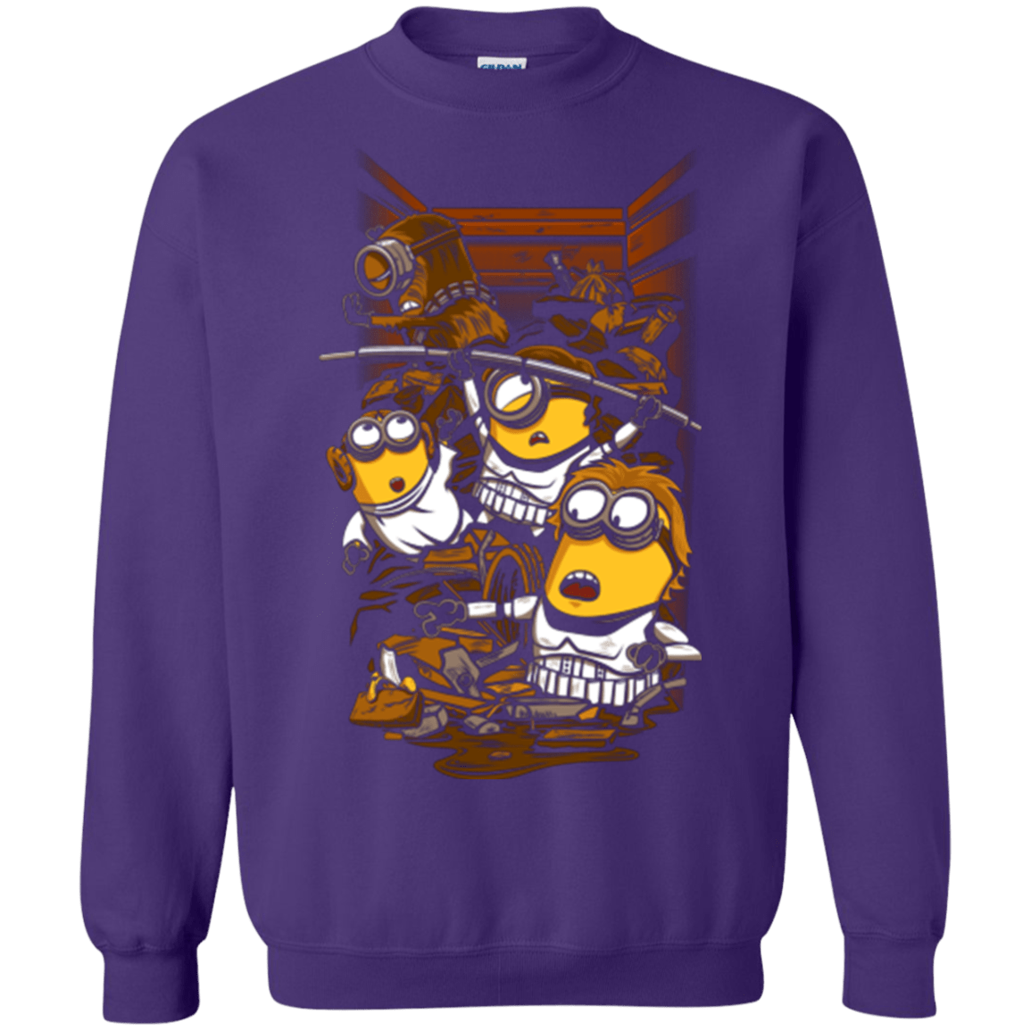 Sweatshirts Purple / Small Despicable Rebels Crewneck Sweatshirt