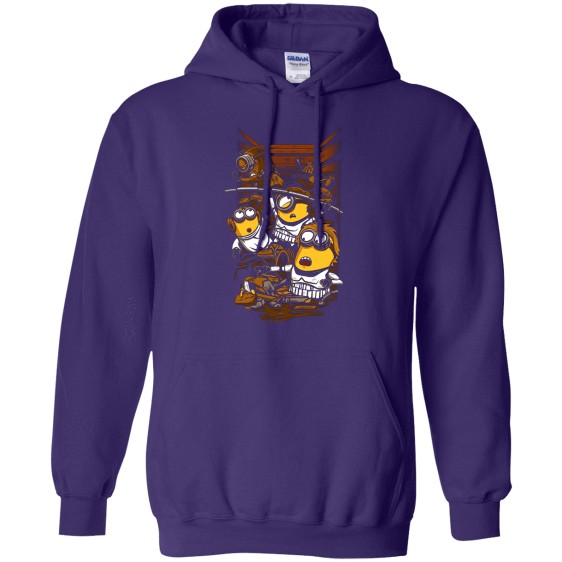 Sweatshirts Purple / Small Despicable Rebels Pullover Hoodie