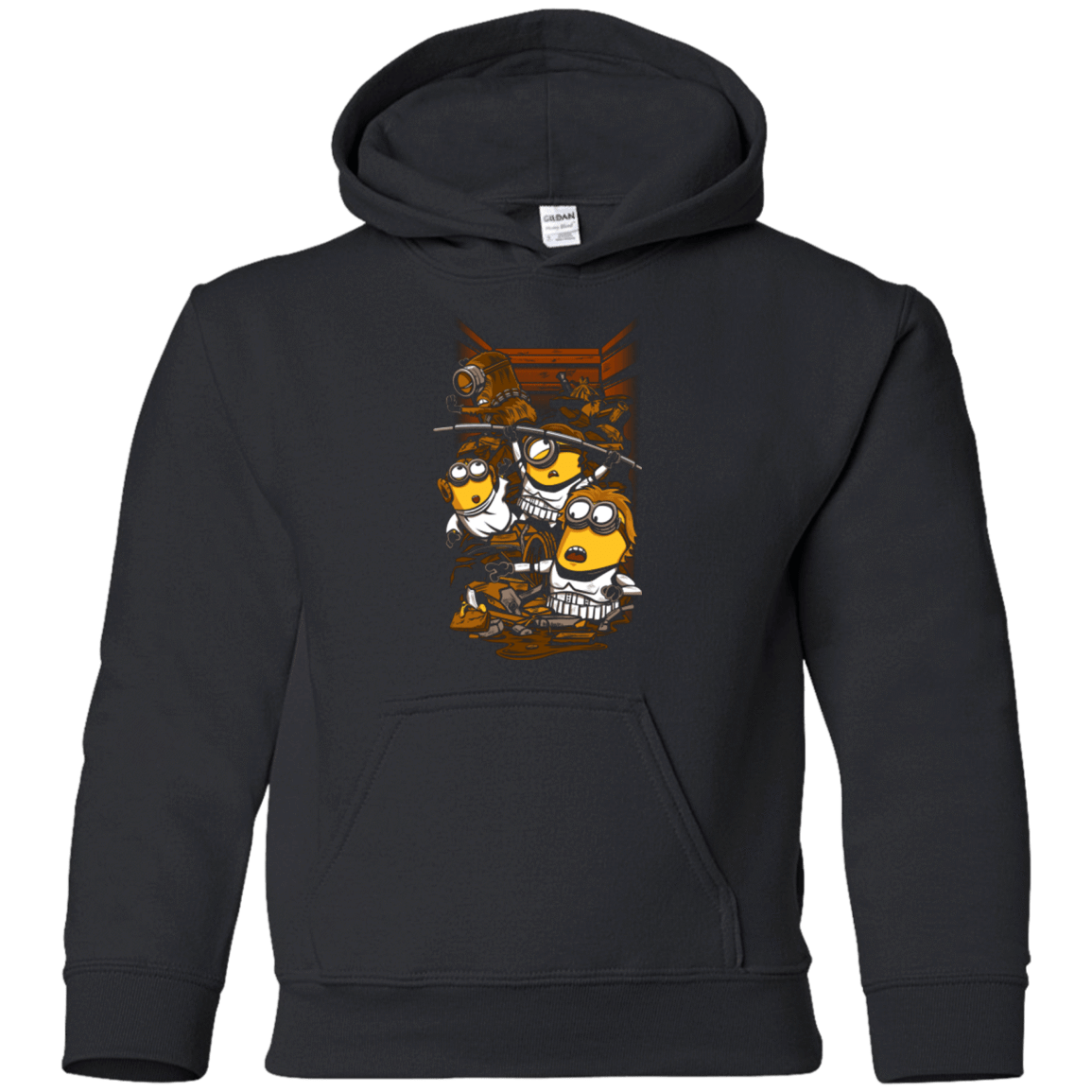 Sweatshirts Black / YS Despicable Rebels Youth Hoodie