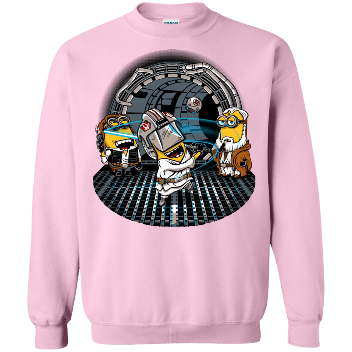 Sweatshirts Light Pink / Small Despicable Training Crewneck Sweatshirt