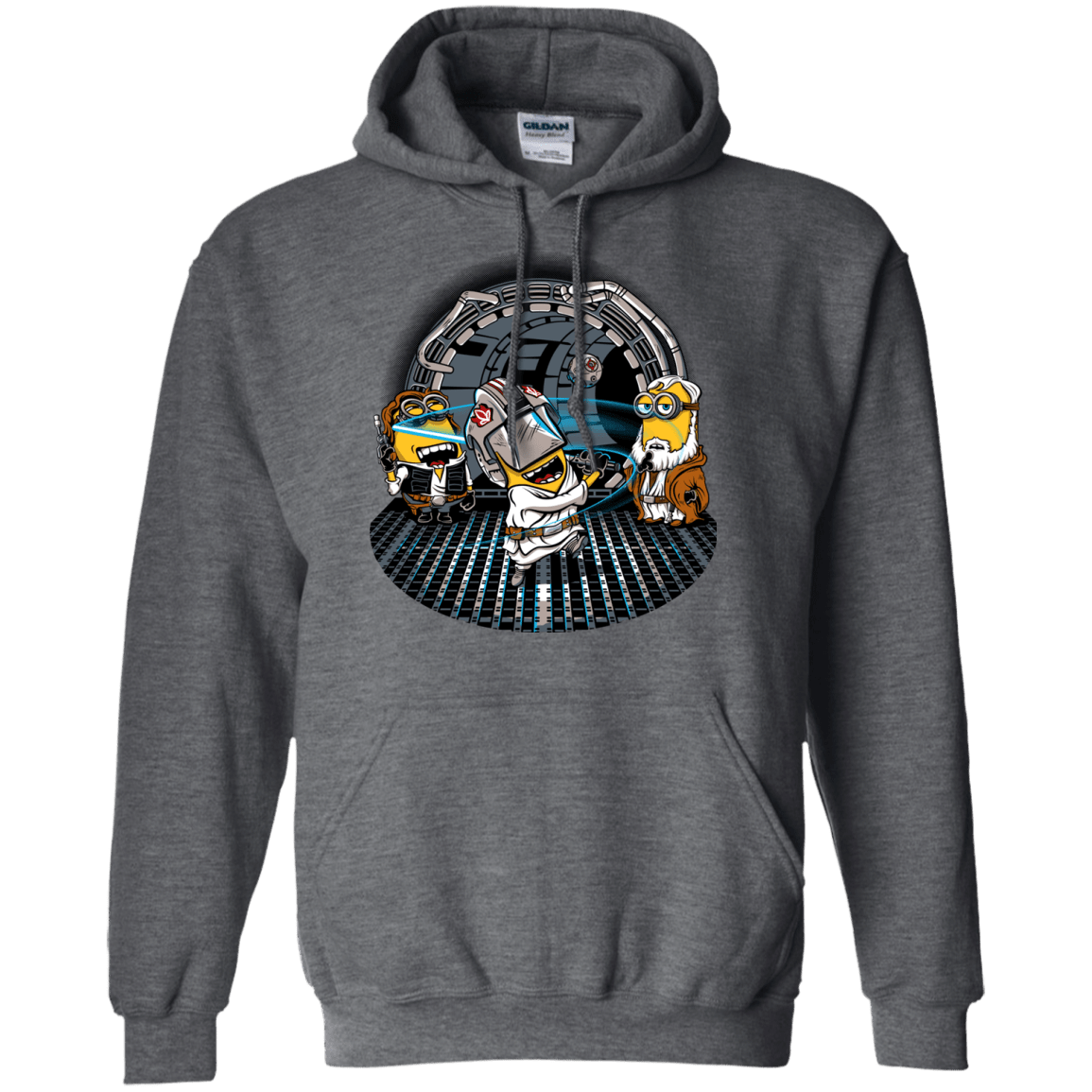 Sweatshirts Dark Heather / Small Despicable Training Pullover Hoodie
