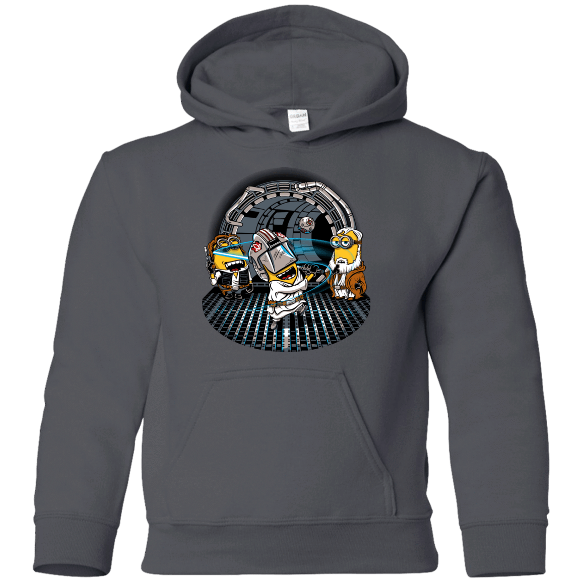 Sweatshirts Charcoal / YS Despicable Training Youth Hoodie