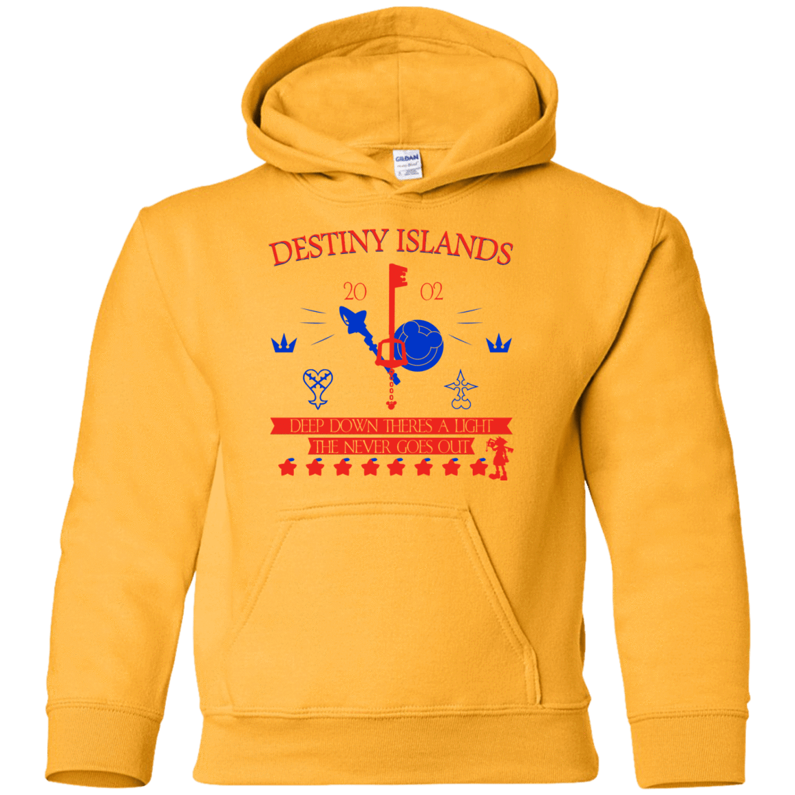 Sweatshirts Gold / YS Destiny Island Youth Hoodie