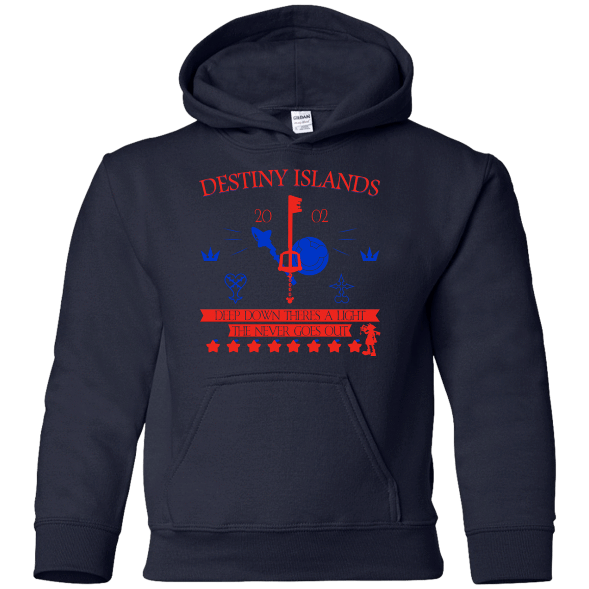 Sweatshirts Navy / YS Destiny Island Youth Hoodie