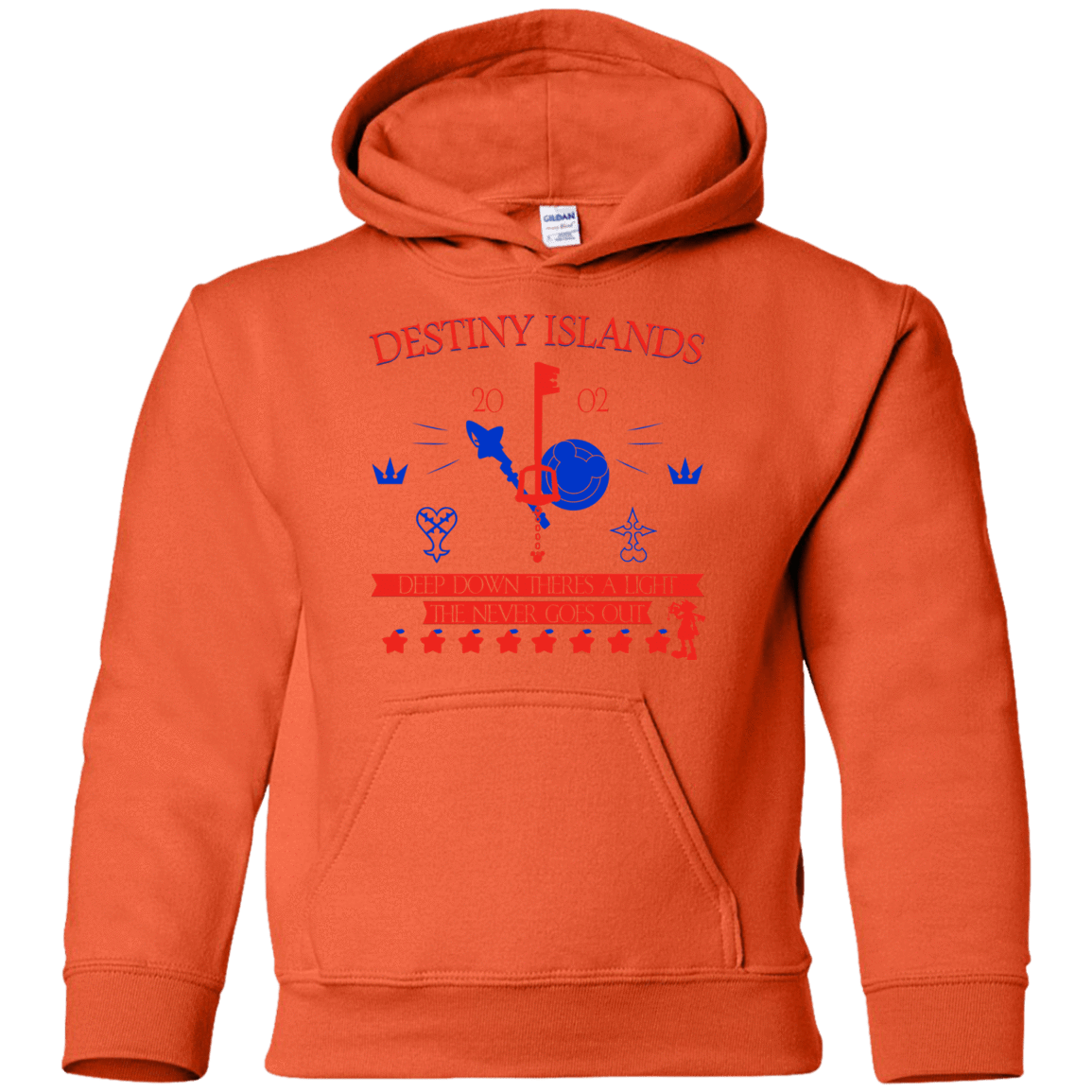 Sweatshirts Orange / YS Destiny Island Youth Hoodie