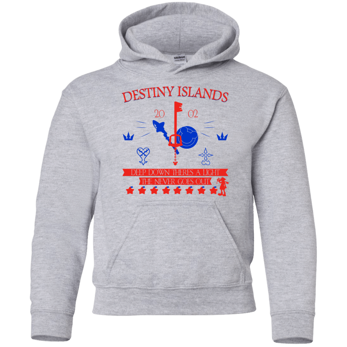 Sweatshirts Sport Grey / YS Destiny Island Youth Hoodie