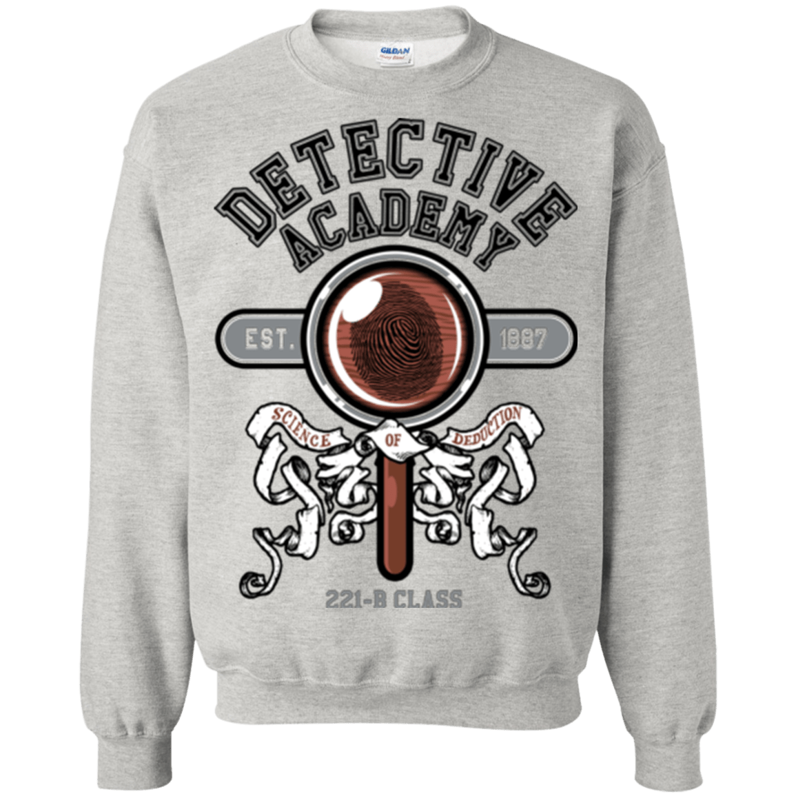 Sweatshirts Ash / Small Detective Academy Crewneck Sweatshirt