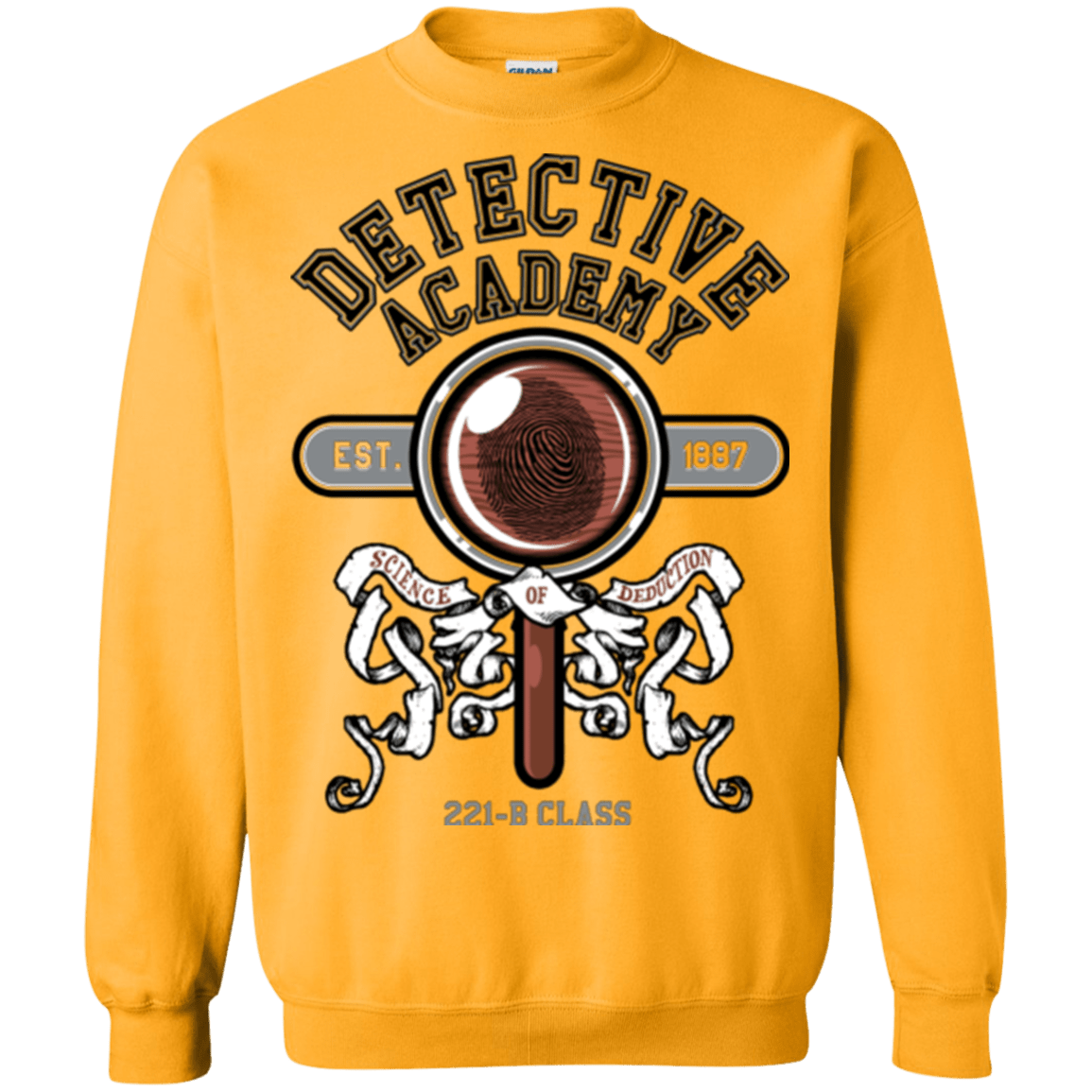 Sweatshirts Gold / Small Detective Academy Crewneck Sweatshirt