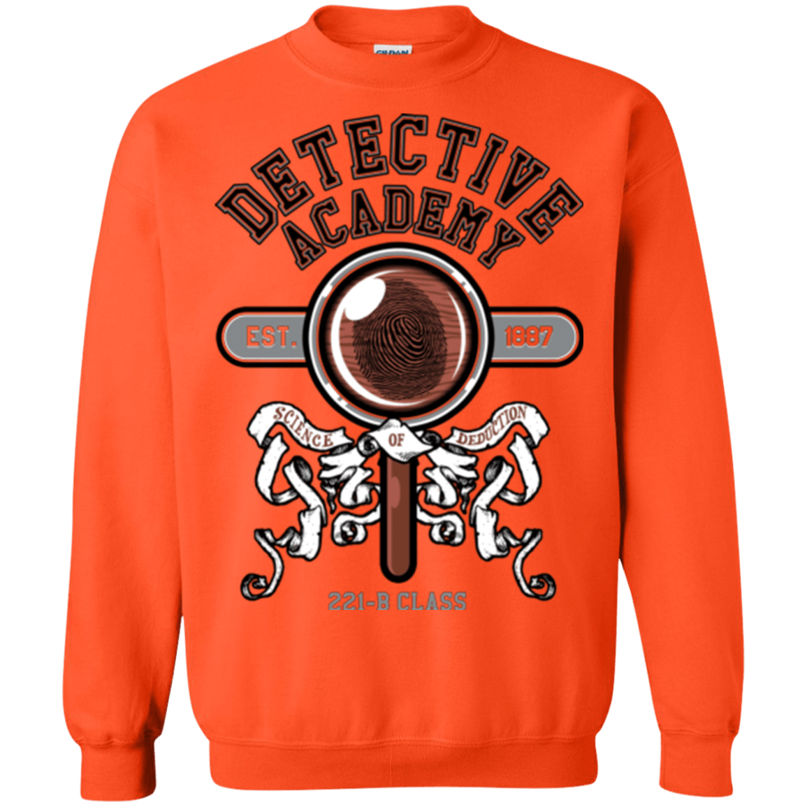 Sweatshirts Orange / Small Detective Academy Crewneck Sweatshirt