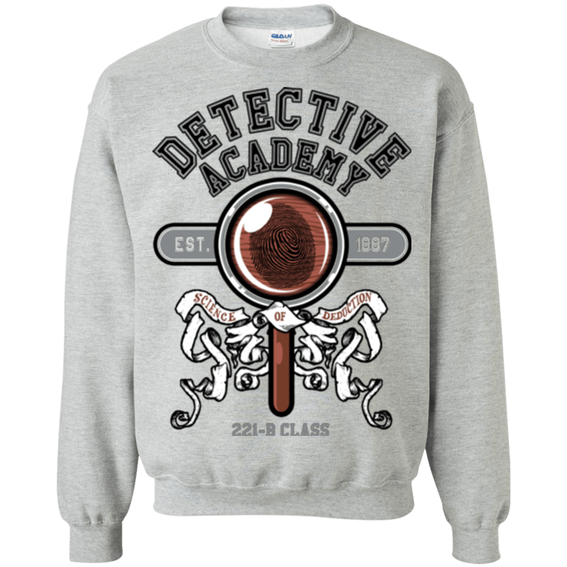 Sweatshirts Sport Grey / Small Detective Academy Crewneck Sweatshirt