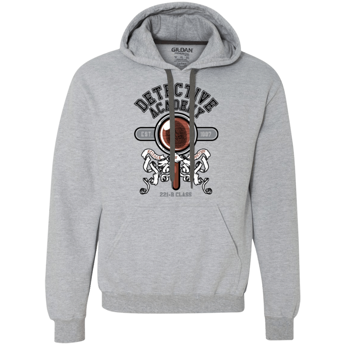 Sweatshirts Sport Grey / Small Detective Academy Premium Fleece Hoodie