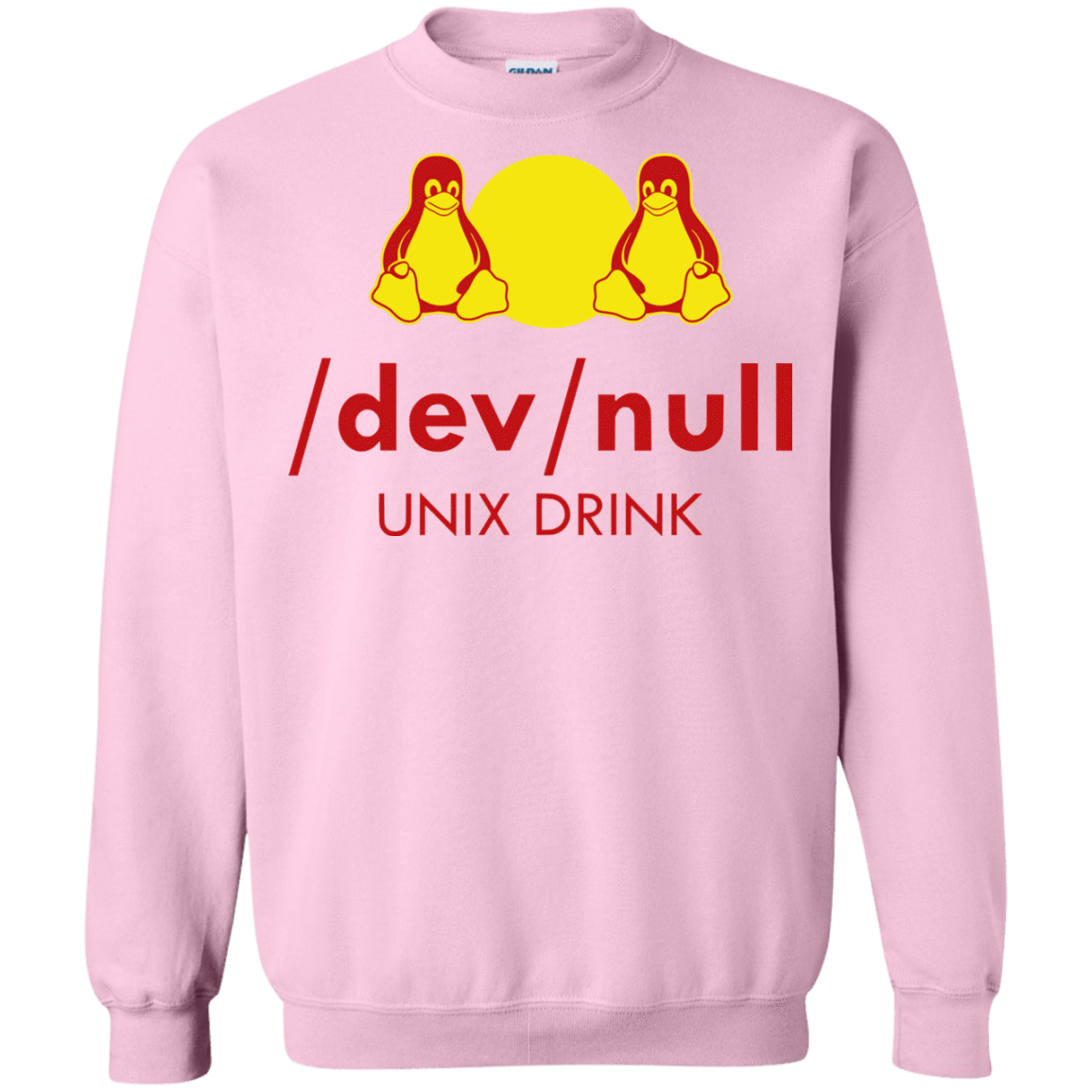 Sweatshirts Light Pink / Small Dev null Crewneck Sweatshirt