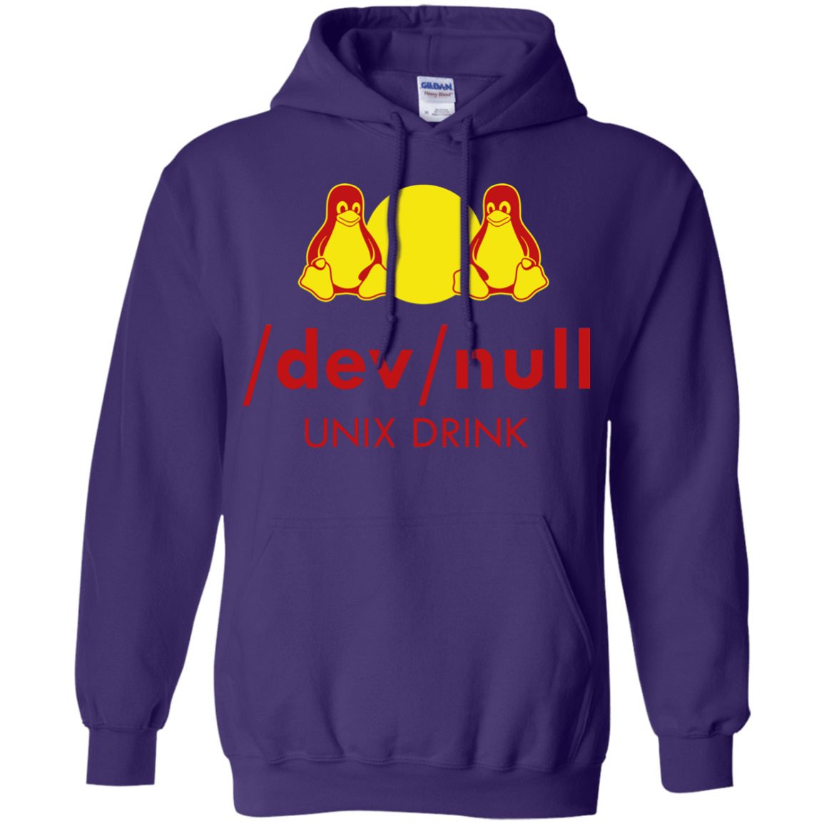 Sweatshirts Purple / Small Dev null Pullover Hoodie