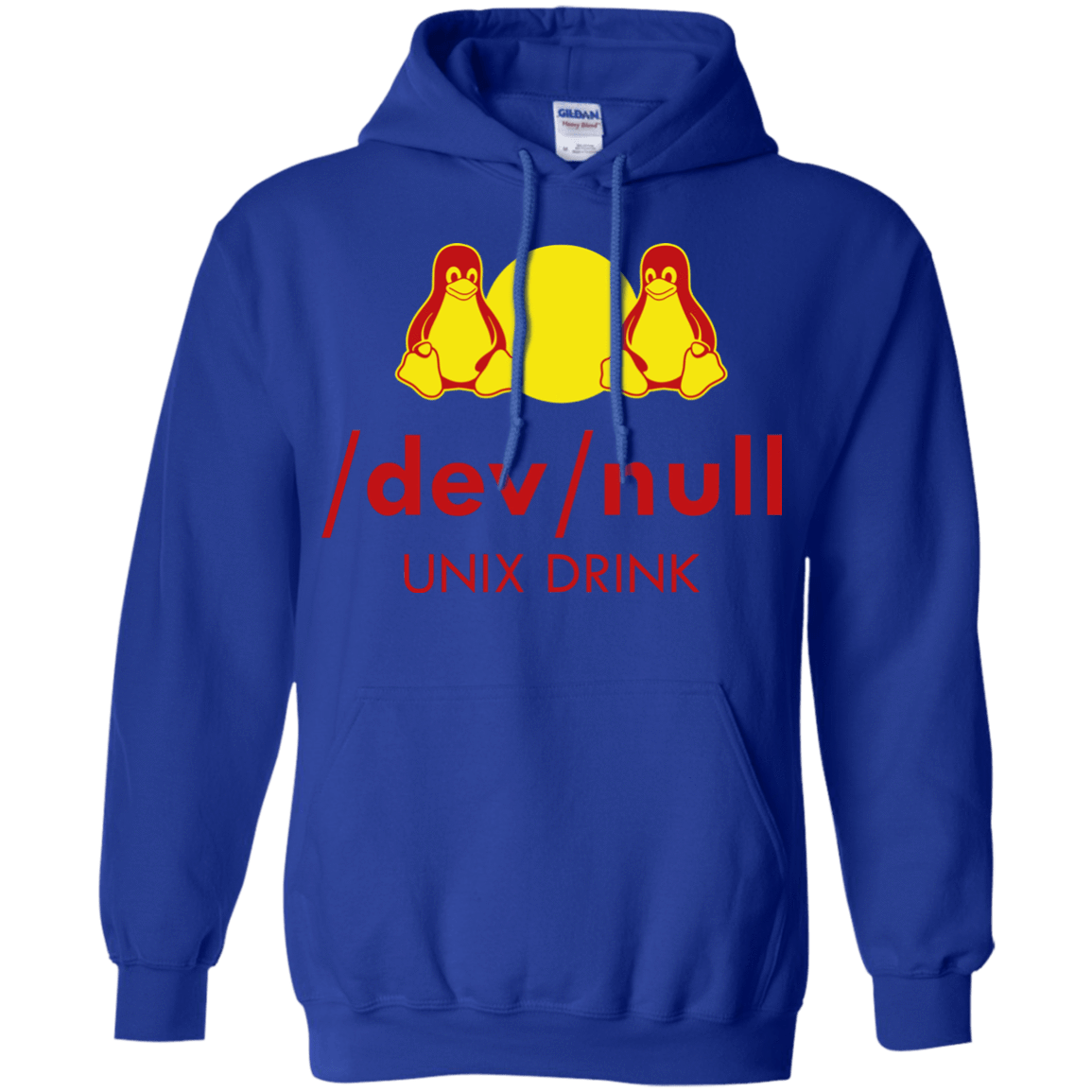 Sweatshirts Royal / Small Dev null Pullover Hoodie