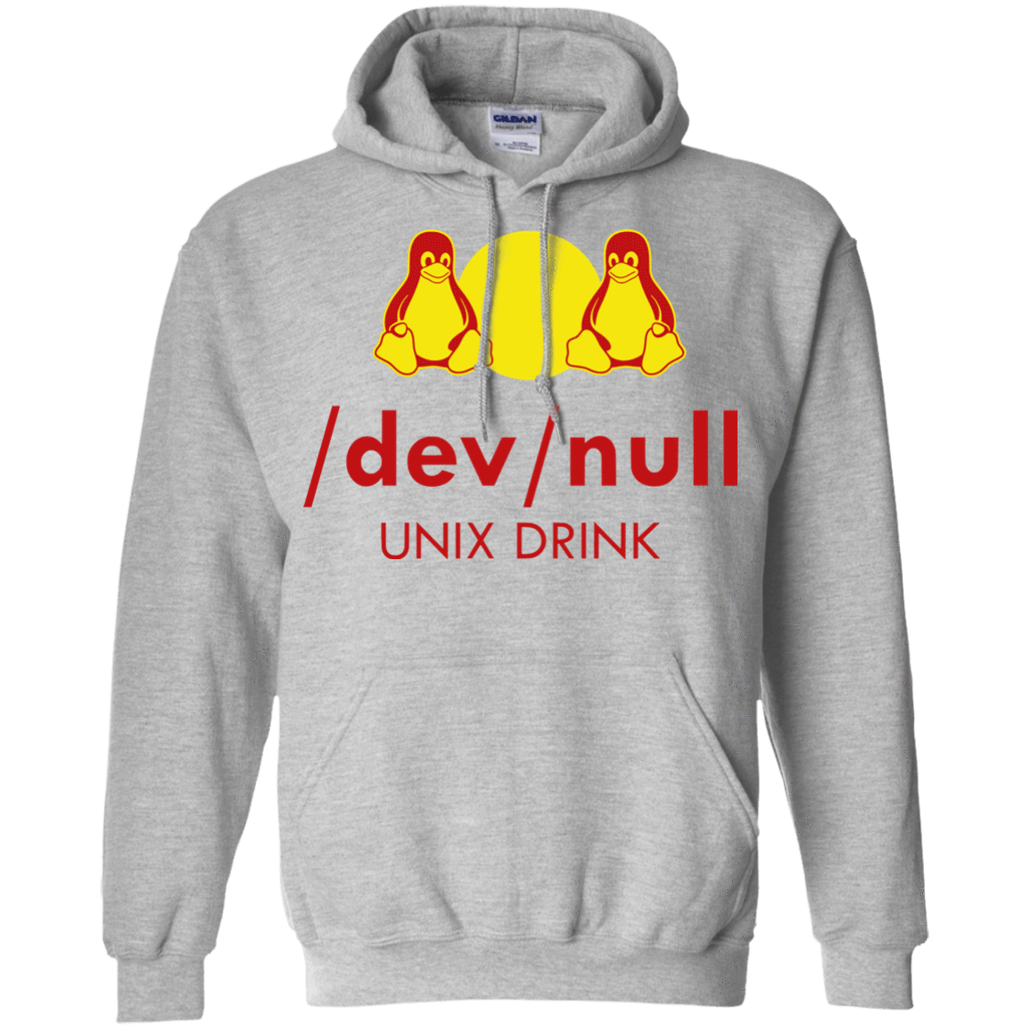 Sweatshirts Sport Grey / Small Dev null Pullover Hoodie