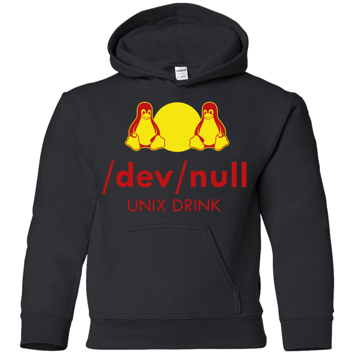 Sweatshirts Black / YS Dev null Youth Hoodie