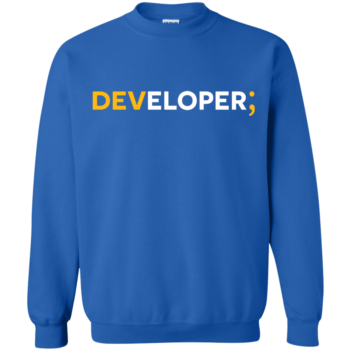 Sweatshirts Royal / Small Developer Crewneck Sweatshirt