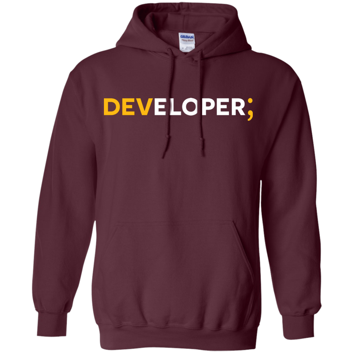 Sweatshirts Maroon / Small Developer Pullover Hoodie