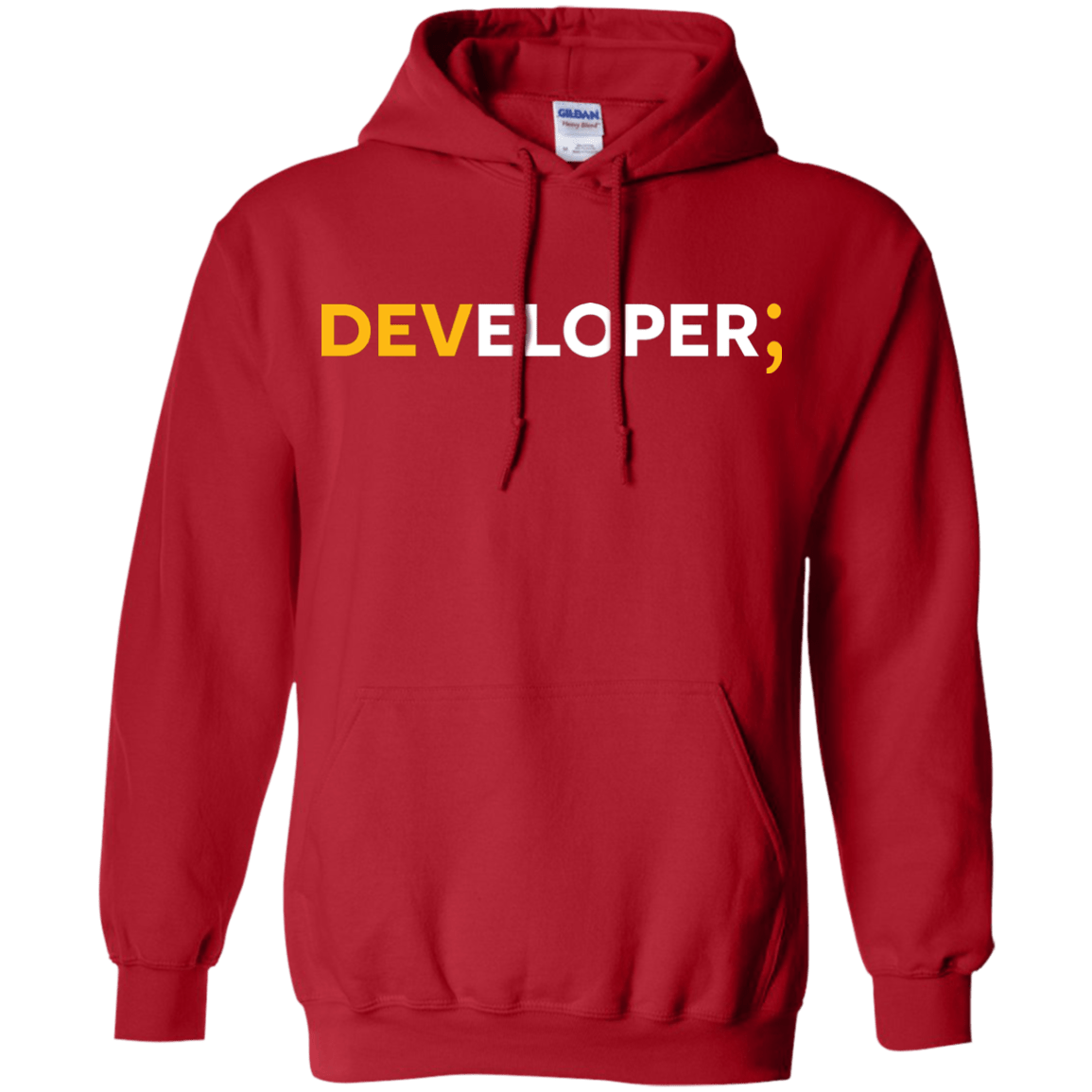 Sweatshirts Red / Small Developer Pullover Hoodie