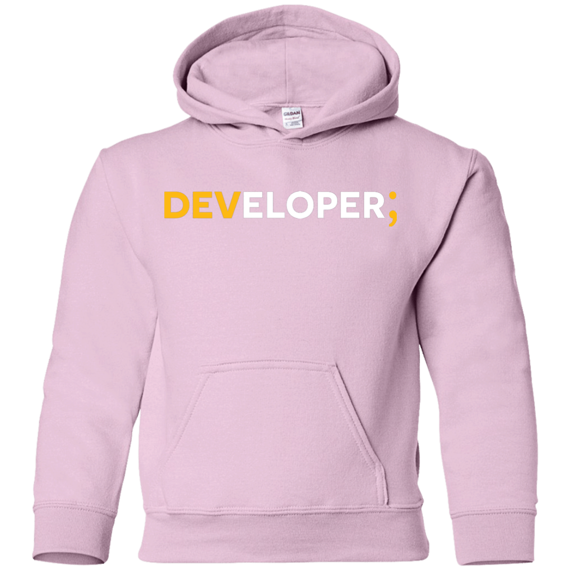 Sweatshirts Light Pink / YS Developer Youth Hoodie