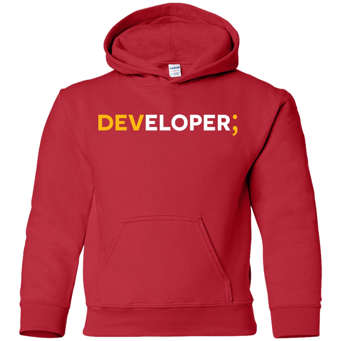 Sweatshirts Red / YS Developer Youth Hoodie