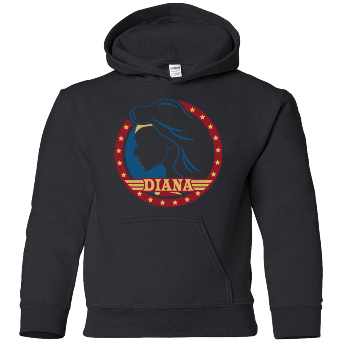 Sweatshirts Black / YS Diana Youth Hoodie