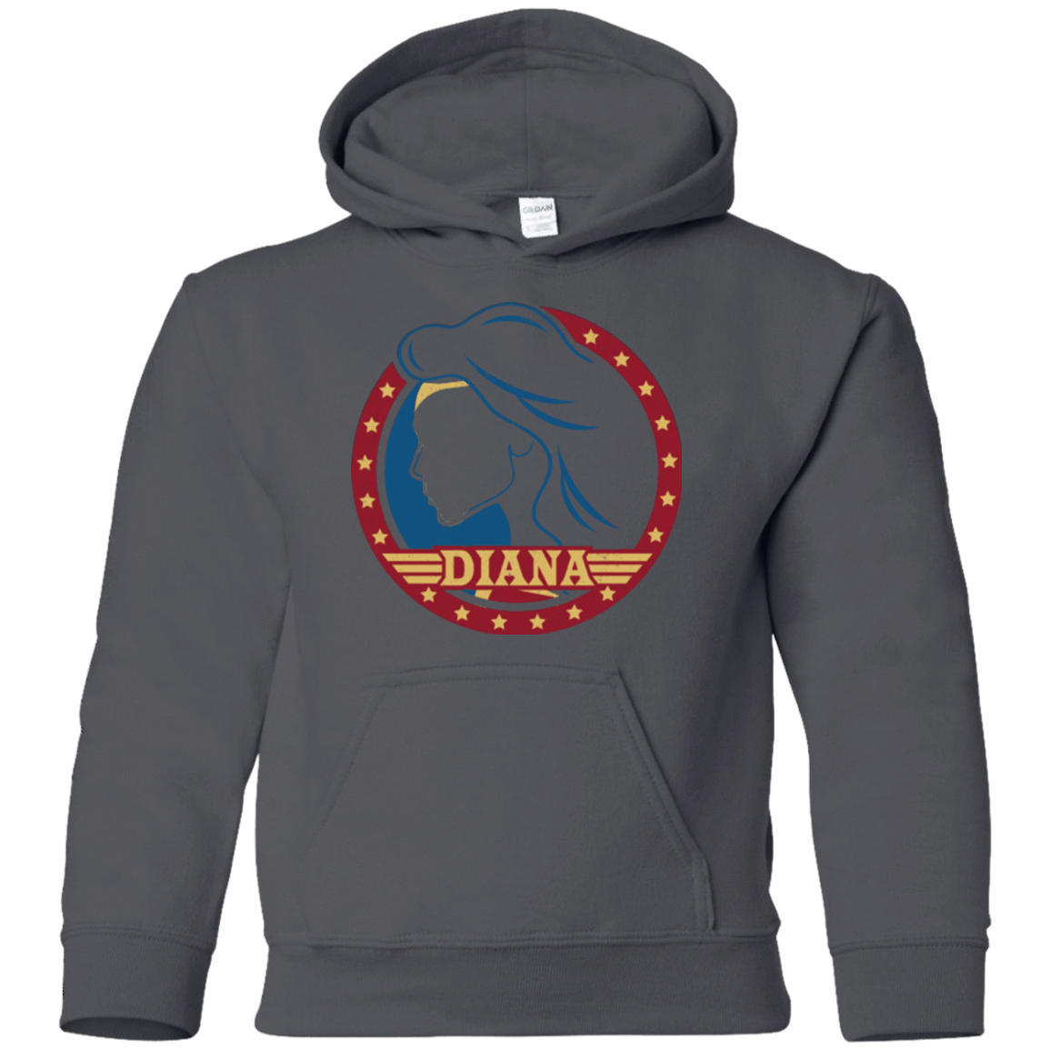 Sweatshirts Charcoal / YS Diana Youth Hoodie